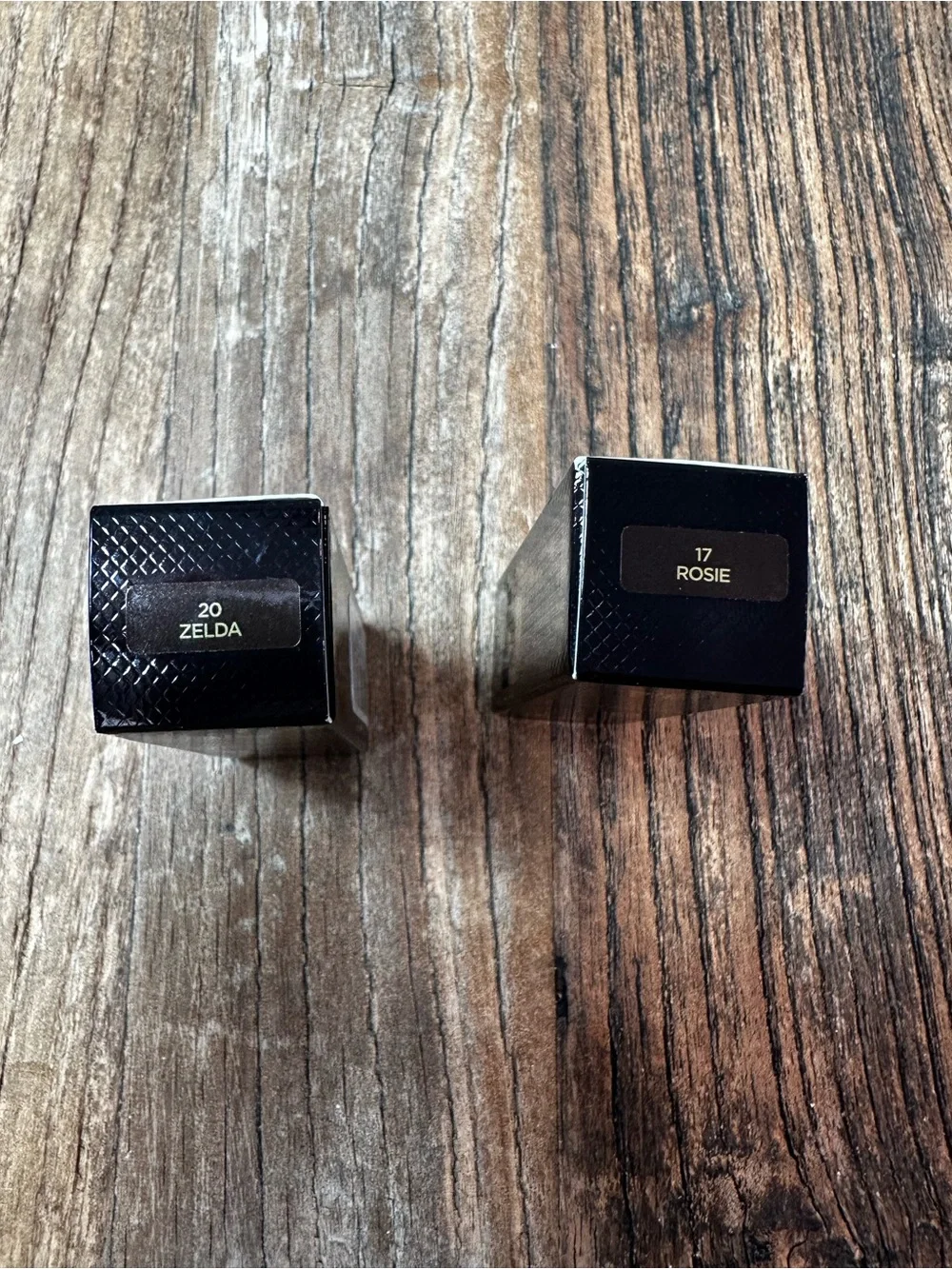 Tom Ford Lipstick Duo in White and Black Packaging 2 shade of pink